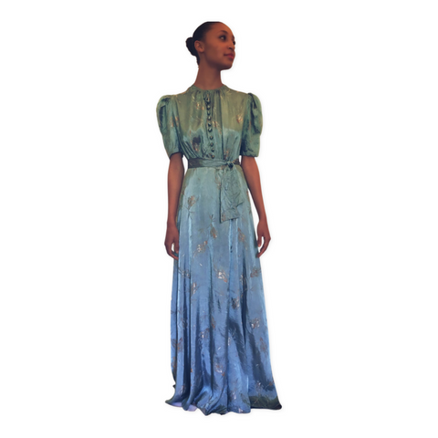 Vintage Long Beaded Dress
