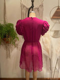 Vintage Fusia Babydoll Dress